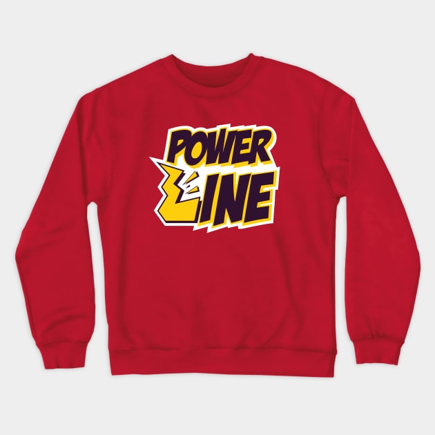 Power line Crewneck Sweatshirt by Amrshop87